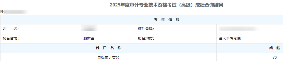 高级审计师通过率