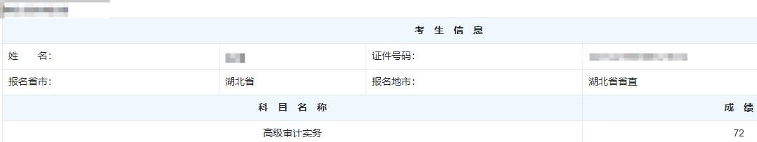 高级审计师通过率